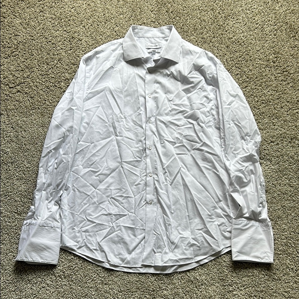 Classic White Men's Shirt